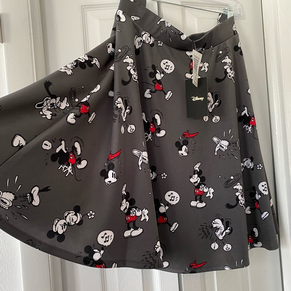 TORRID skirt NEW w/tags vintage Mickey print!